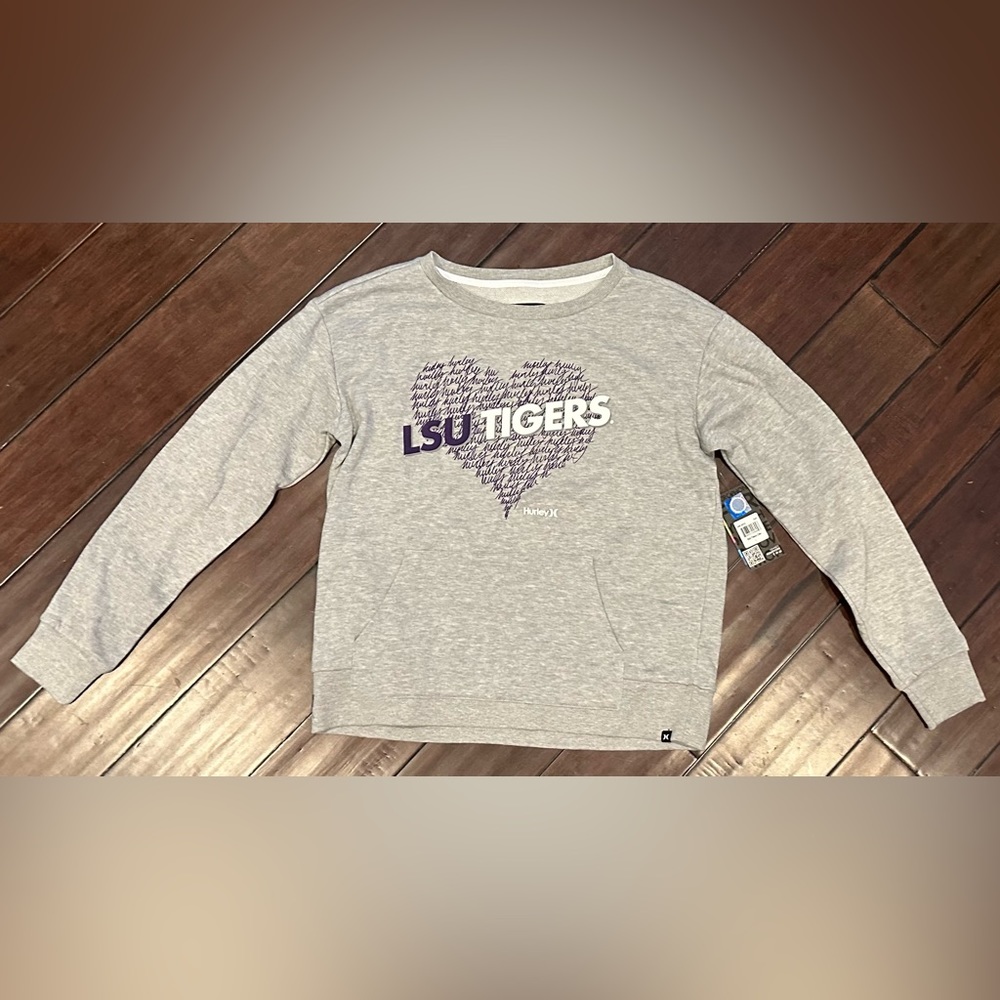 Hurley LSU Women’s Large Sweatshirt with Pocket